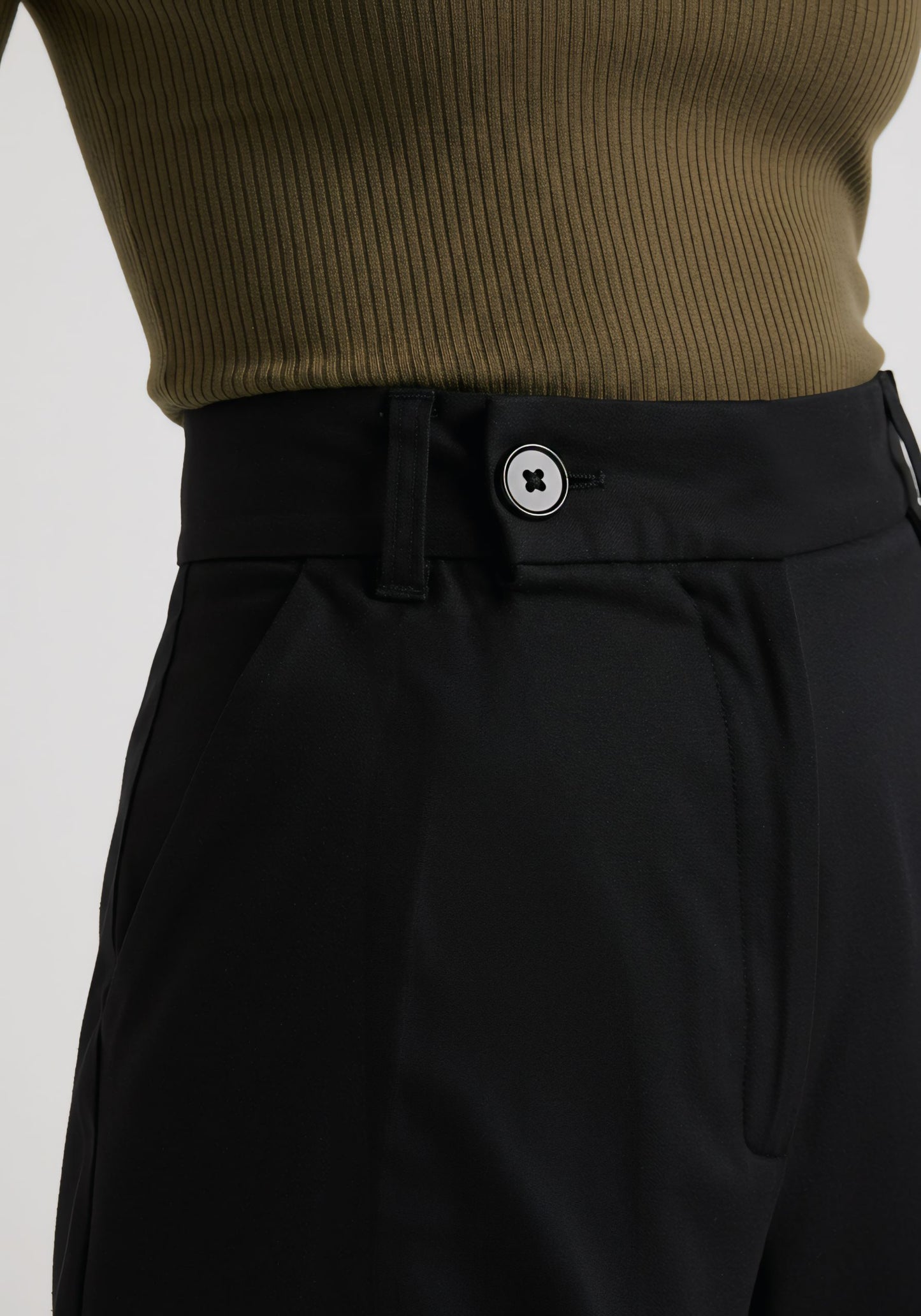 Old Money Black Pants
