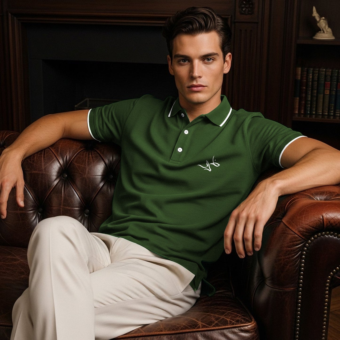 Green Summer Polo