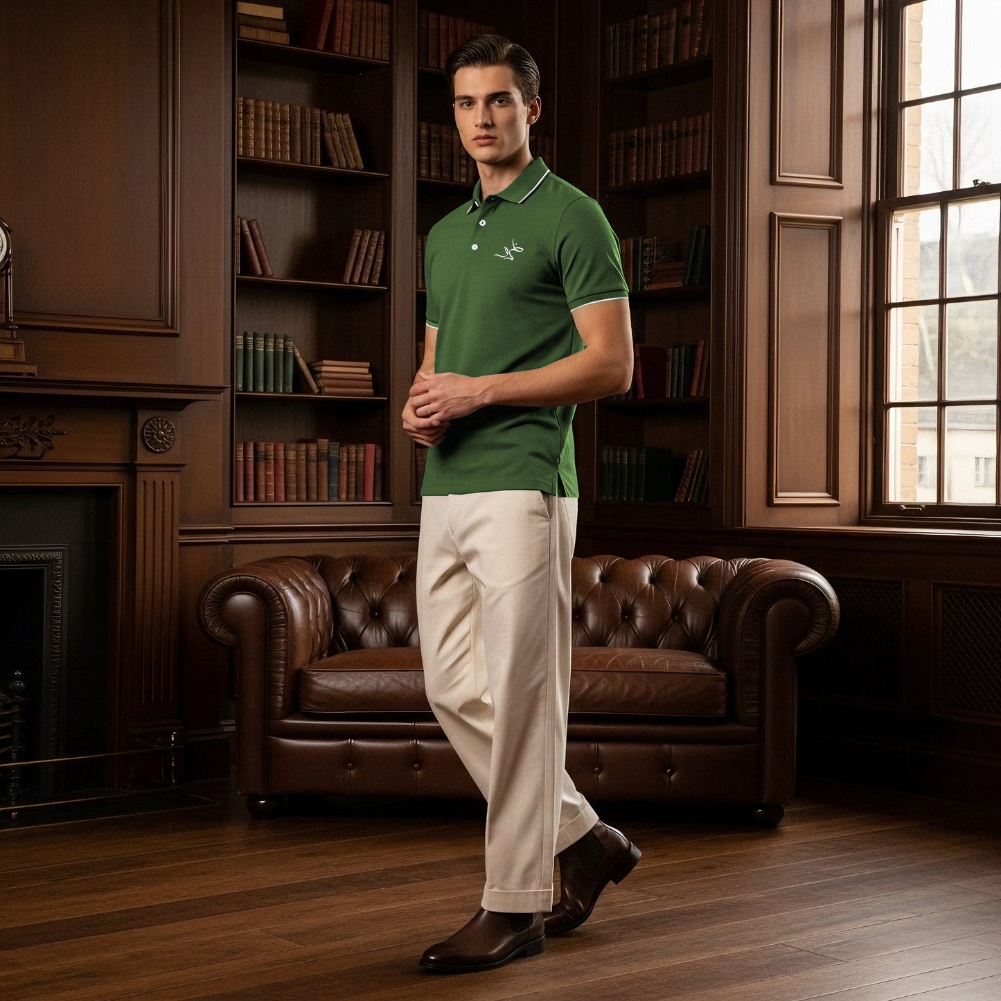 Green Summer Polo