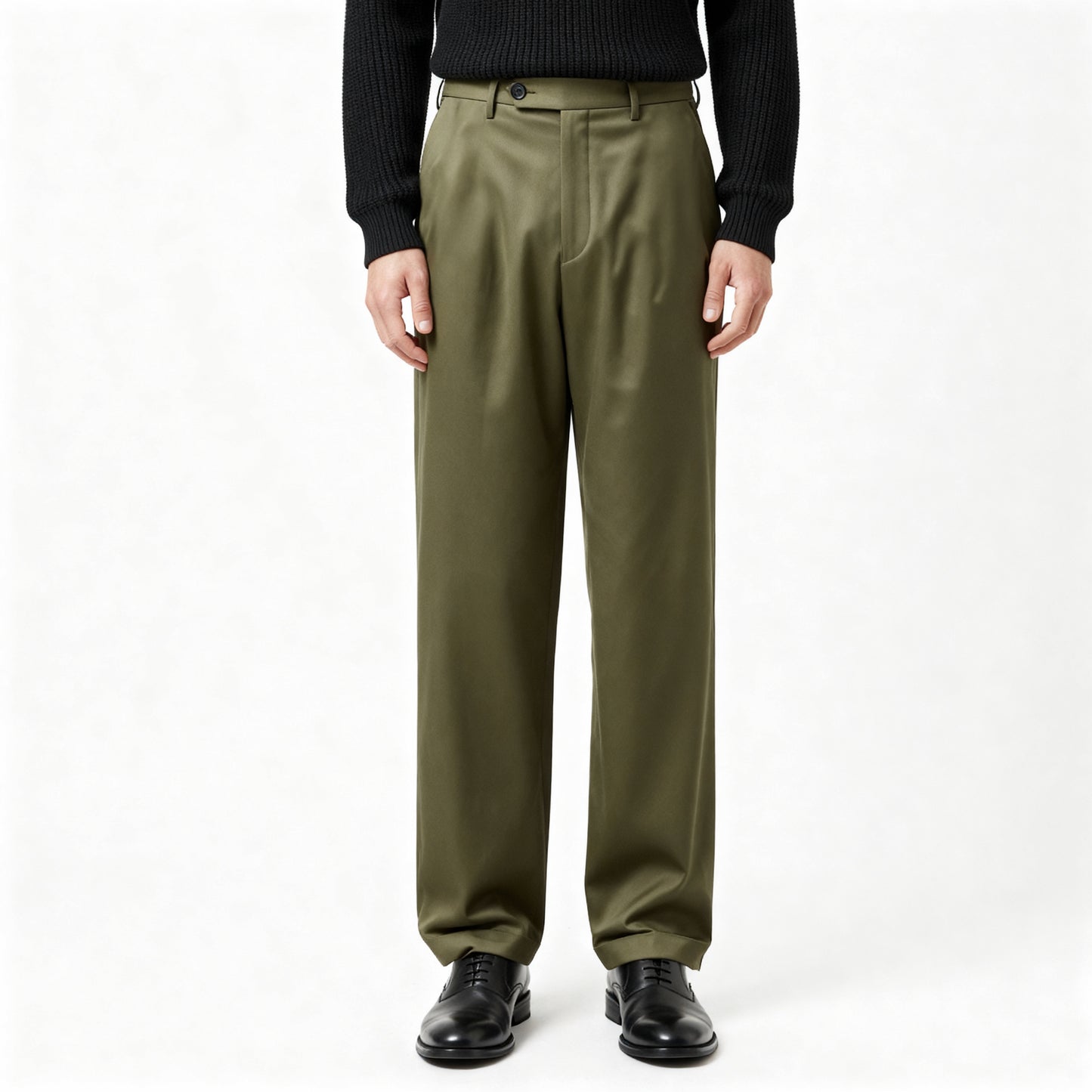 Old Money Olive Green Pants