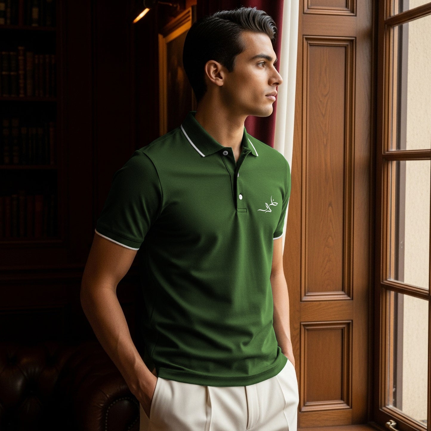 Green Summer Polo