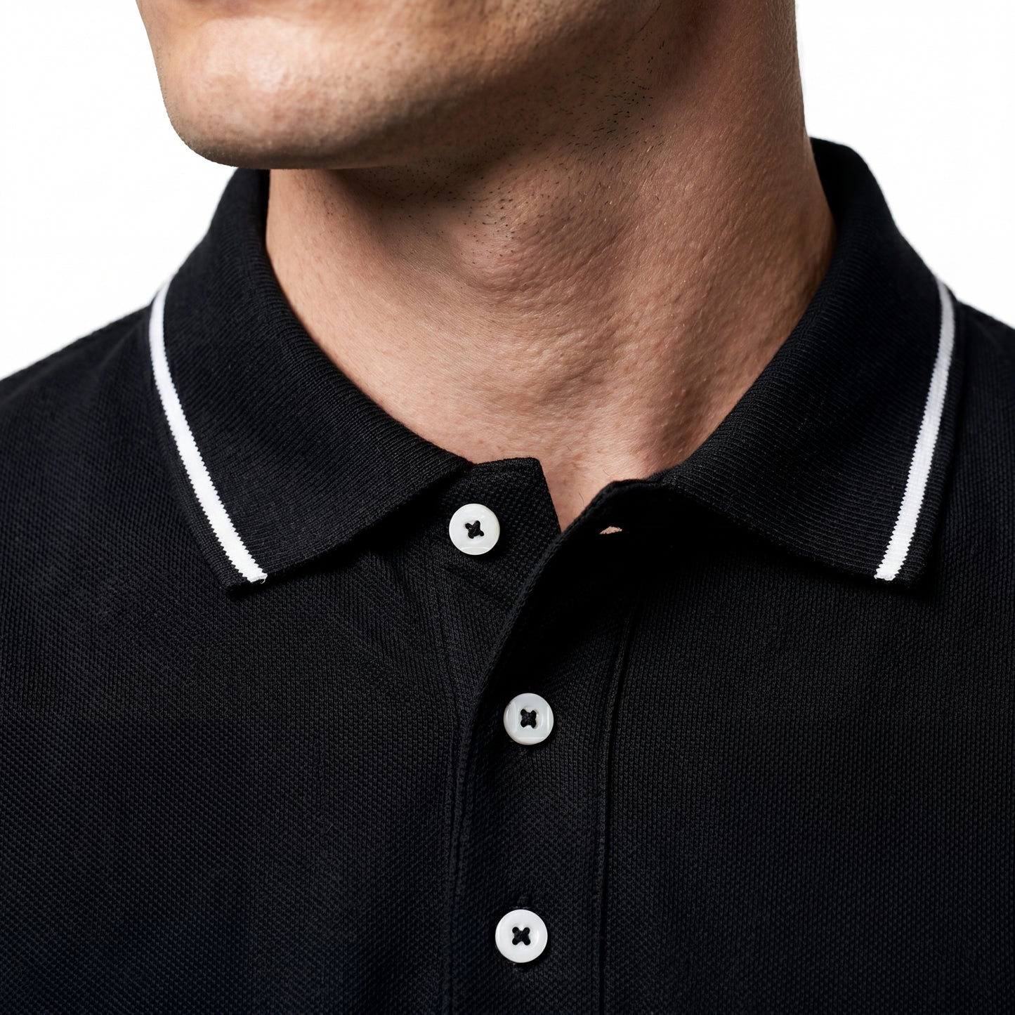 Black Summer Polo