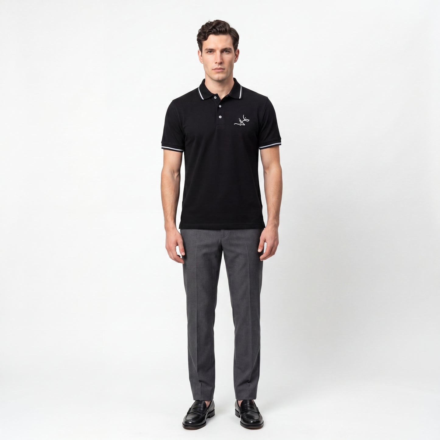 Black Summer Polo