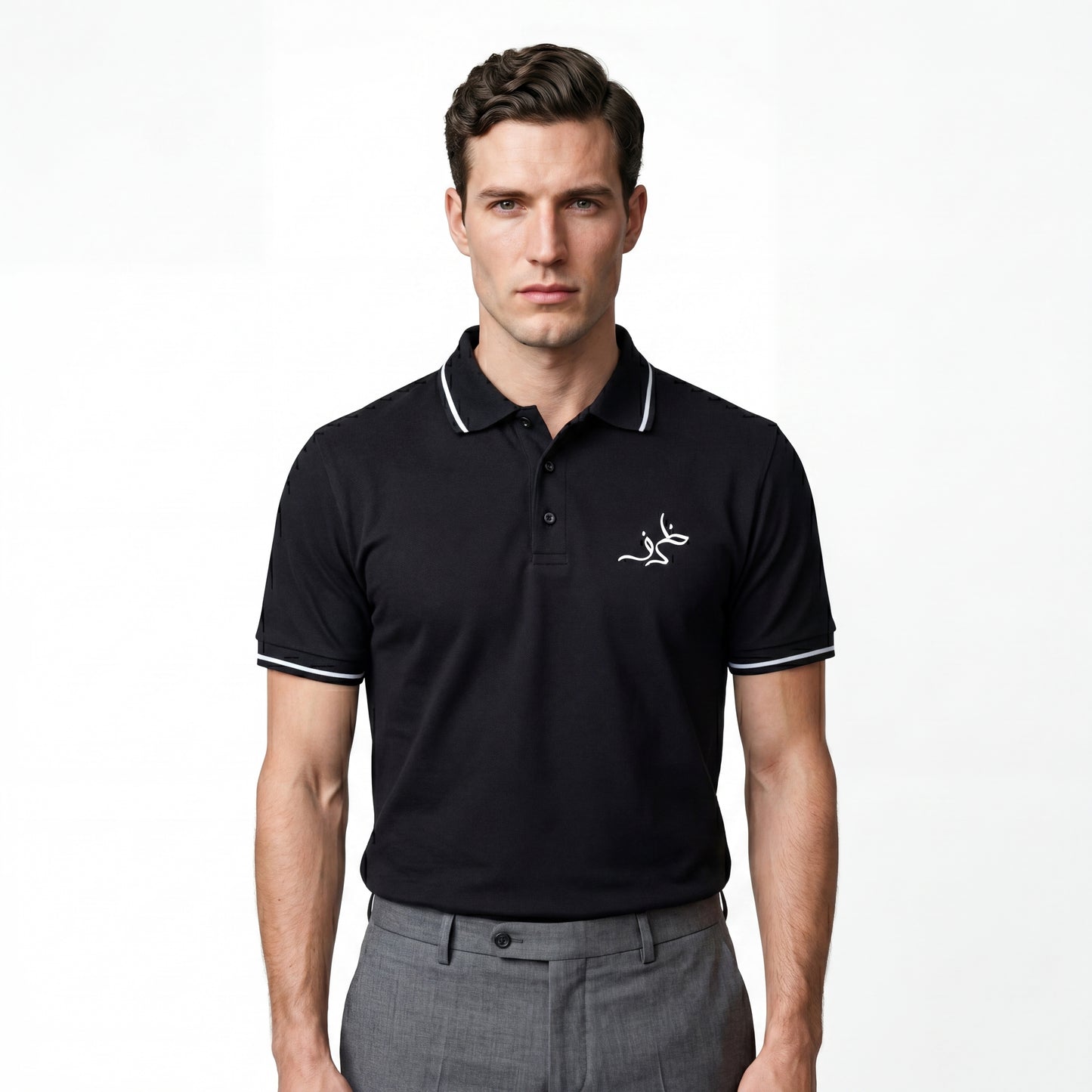 Black Summer Polo