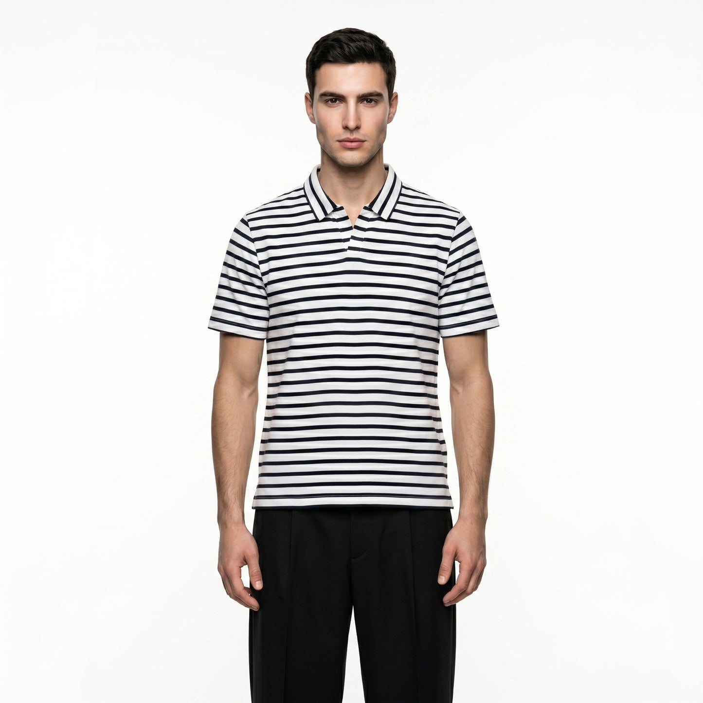 Marine Stripe Polo