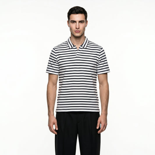 Marine Stripe Polo
