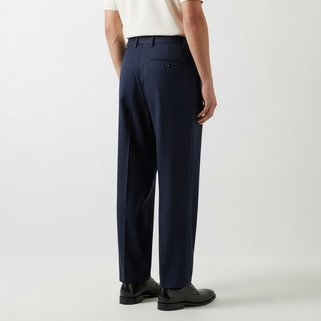 Old Money Navy Pants