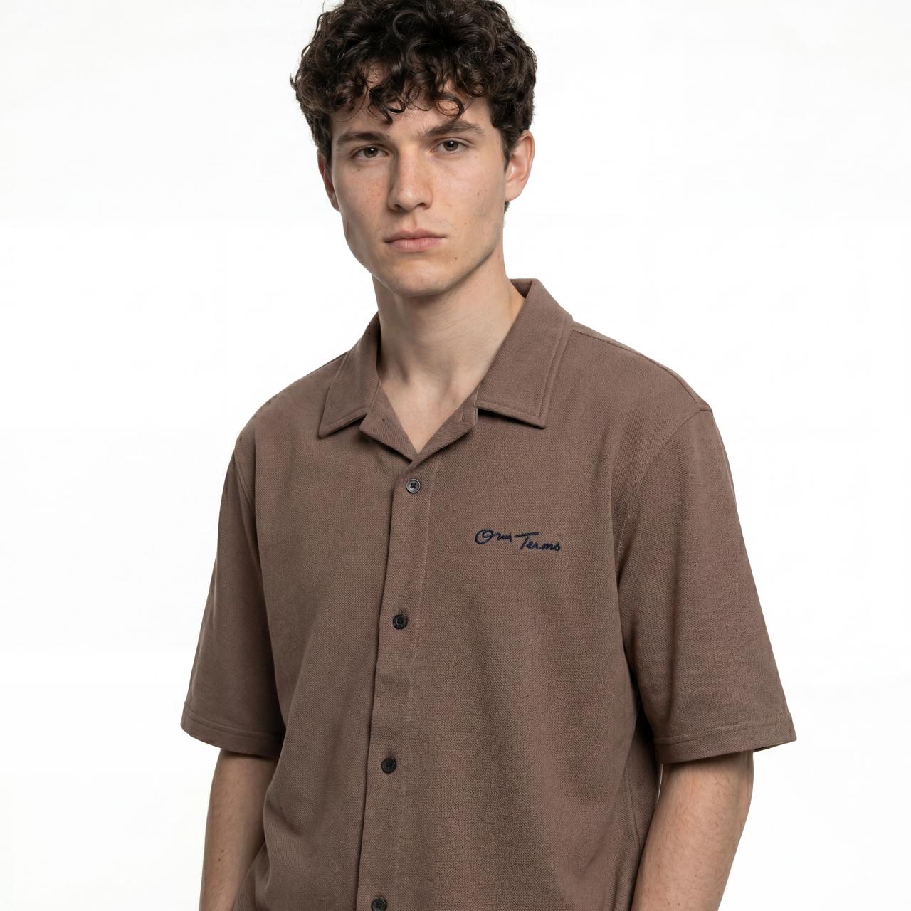 Mocha Brown Polo