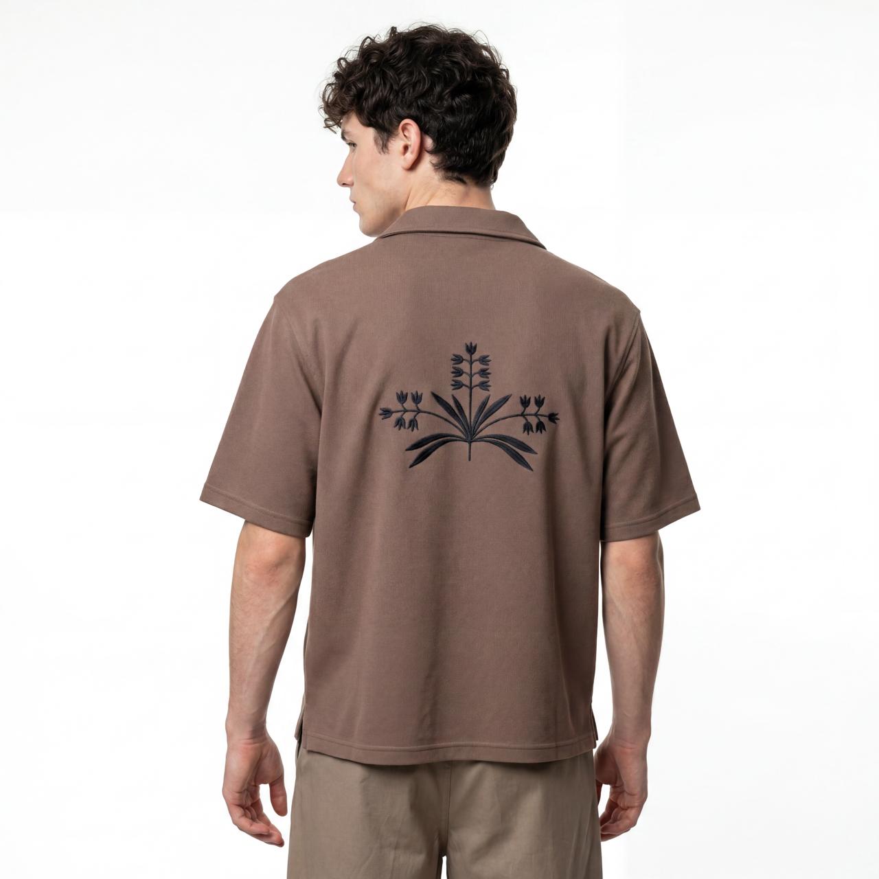 Mocha Brown Polo