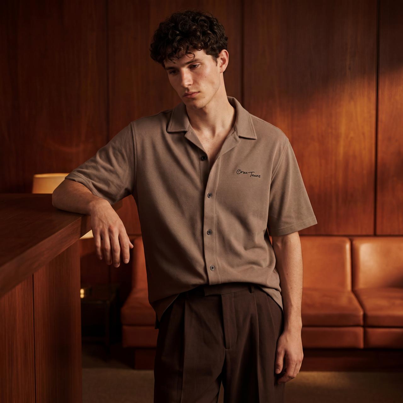 Mocha Brown Polo