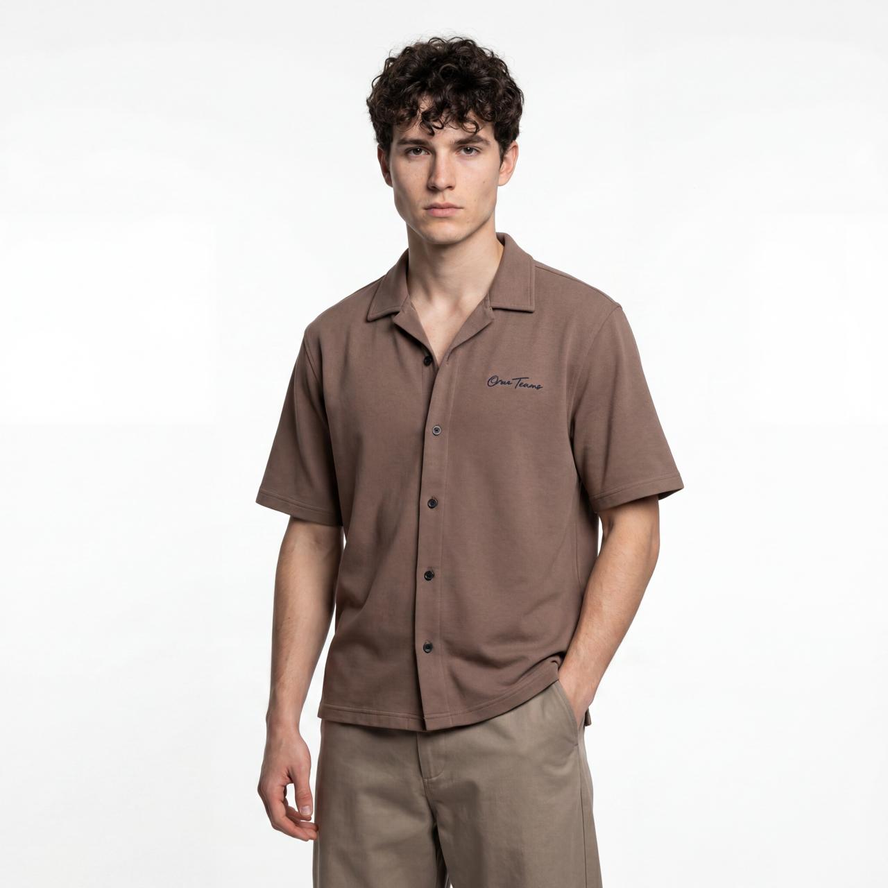 Mocha Brown Polo