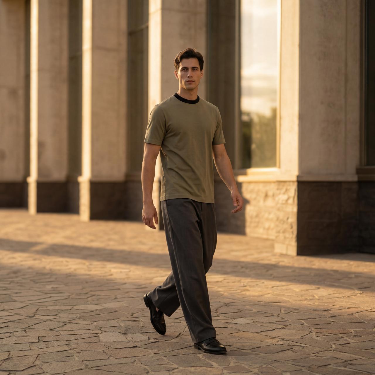 Classic Olive Summer Tee