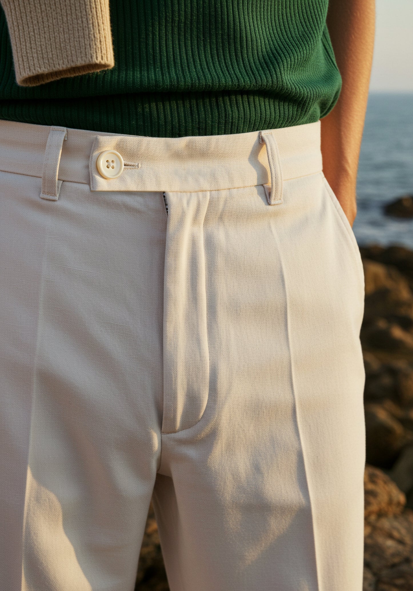Old Money Cream Pants